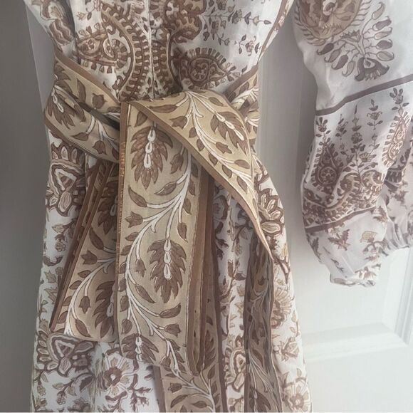 Sue Sartor Flounce Dress - Chai Botah - NWT - Picture 6 of 12